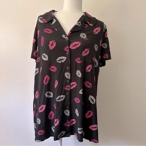 Super Soft Button Sleep Shirt